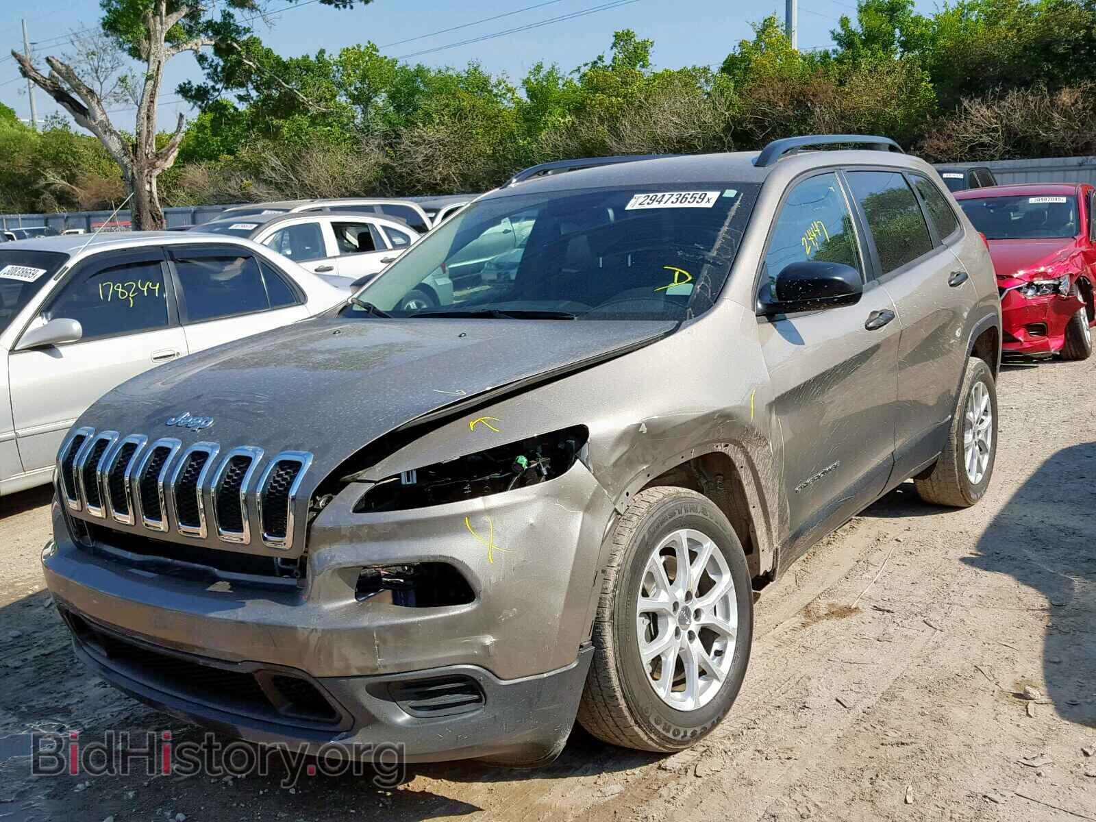 2017 JEEP CHEROKEE S - VIN: 1C4PJLAB2HW652463 - Фото 2