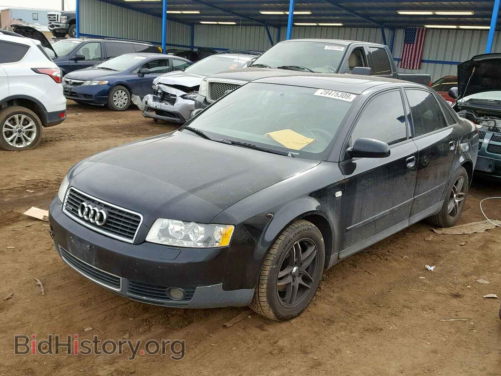 2002 AUDI A4 - VIN: WAULC68E32A311732 - Фото 2