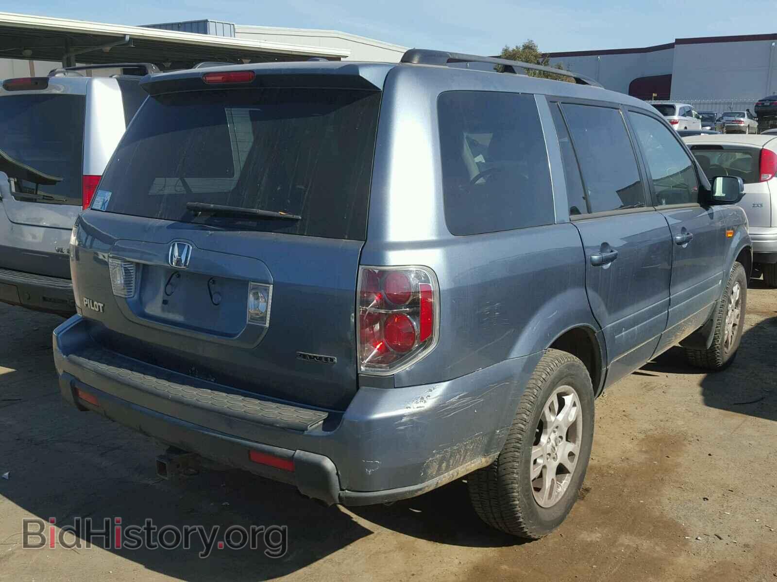 2006 HONDA PILOT - VIN: 2HKYF18646H518138 - Фото 4