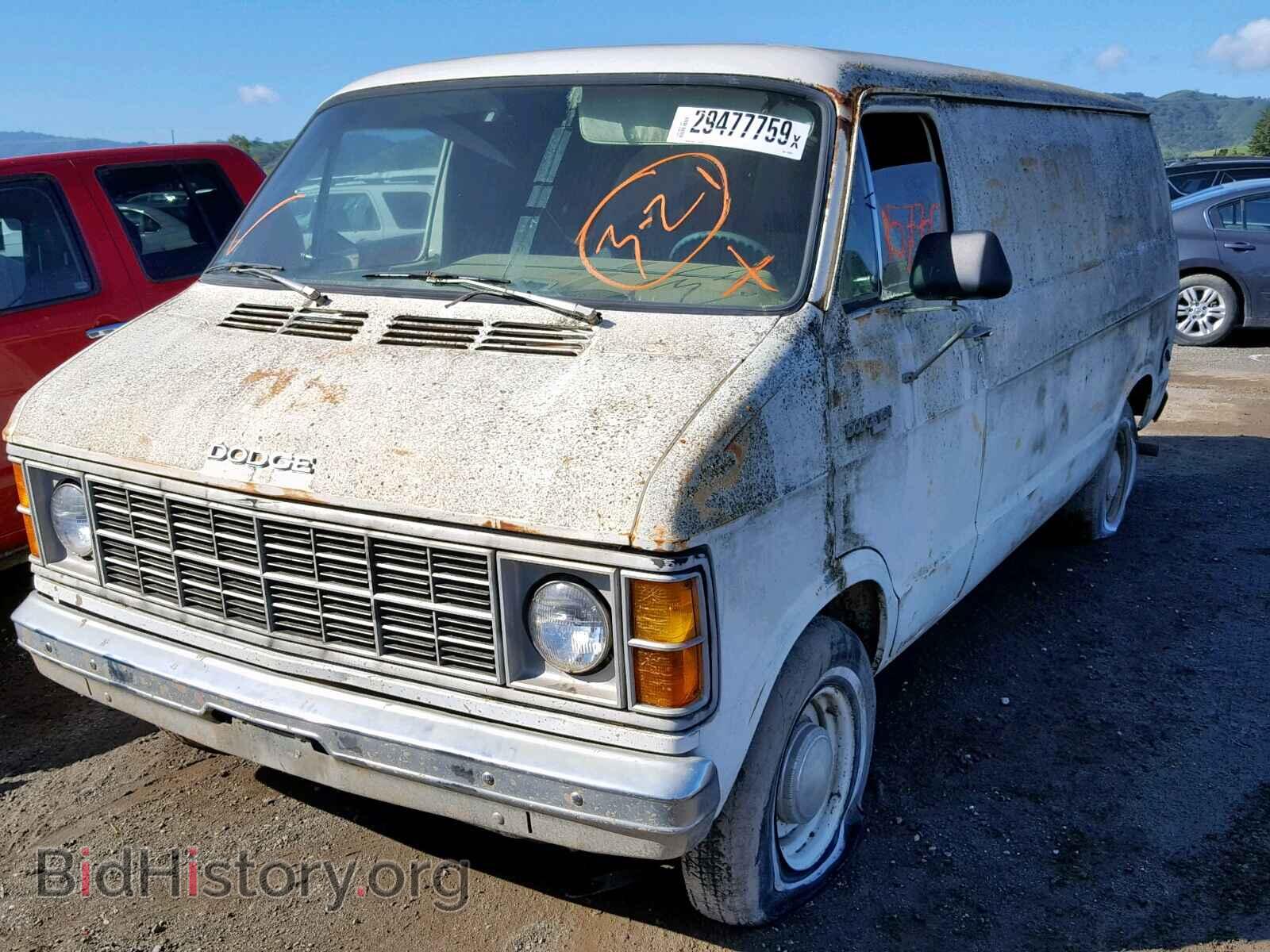 1979 DODGE RAM VAN - VIN: B11AP9X144667 - Фото 2