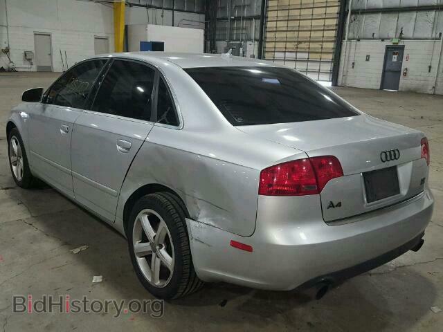 2007 AUDI A4 - VIN: WAUDH78E37A130262 - Фото 3