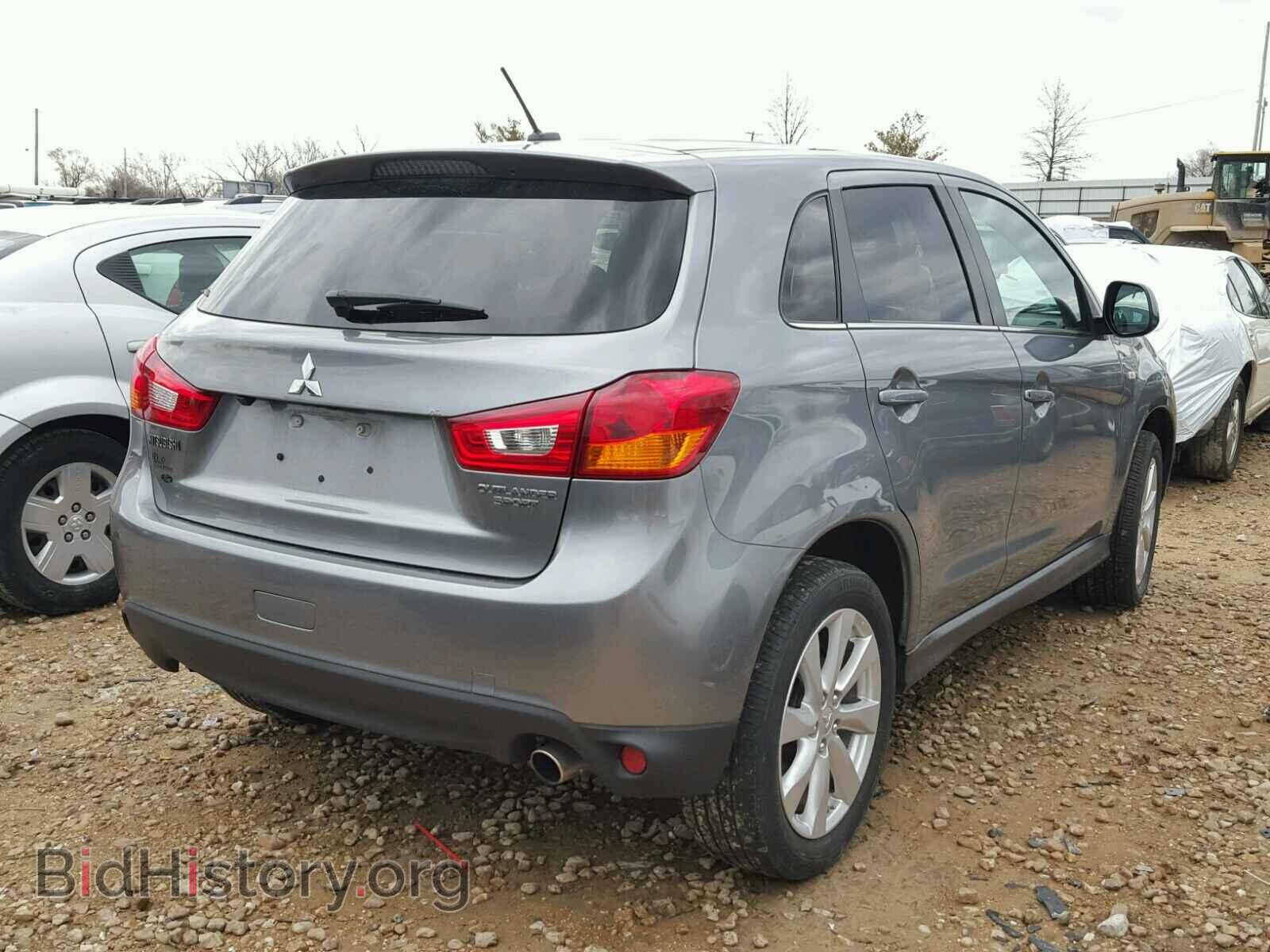 2014 MITSUBISHI OUTLANDER - VIN: 4A4AR4AU2EE011961 - Фото 4