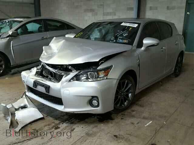 2013 LEXUS CT 200 - VIN: JTHKD5BH6D2168960 - Фото 2