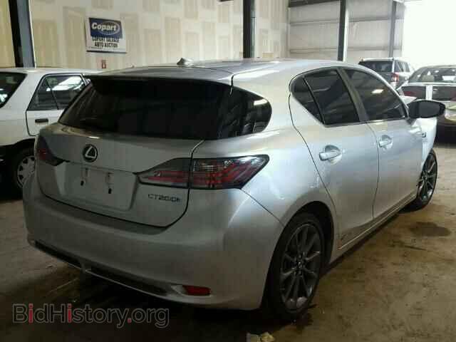 2013 LEXUS CT 200 - VIN: JTHKD5BH6D2168960 - Фото 4
