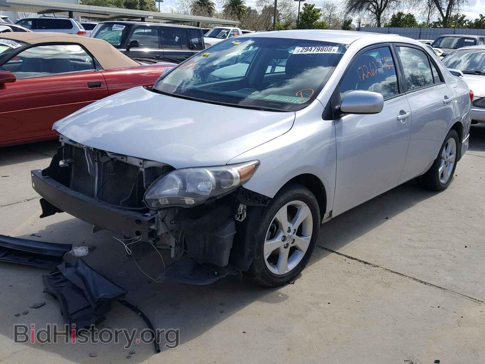 2012 TOYOTA COROLLA BA - VIN: 2T1BU4EEXCC823778 - Фото 2