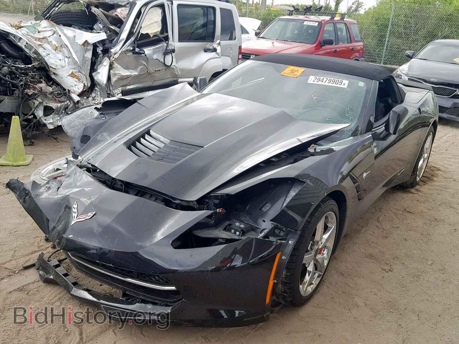 2014 CHEVROLET CORVETTE - VIN: 1G1YD3D78E5132457 - Фото 2
