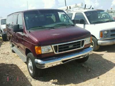 2006 Ford ECONOLINE, бордовый — VIN 1FBSS31L46DA95424, Copart