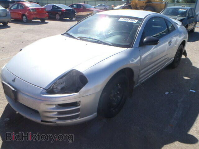 2001 MITSUBISHI ECLIPSE - VIN: 4A3AC44G91E111979 - Фото 2