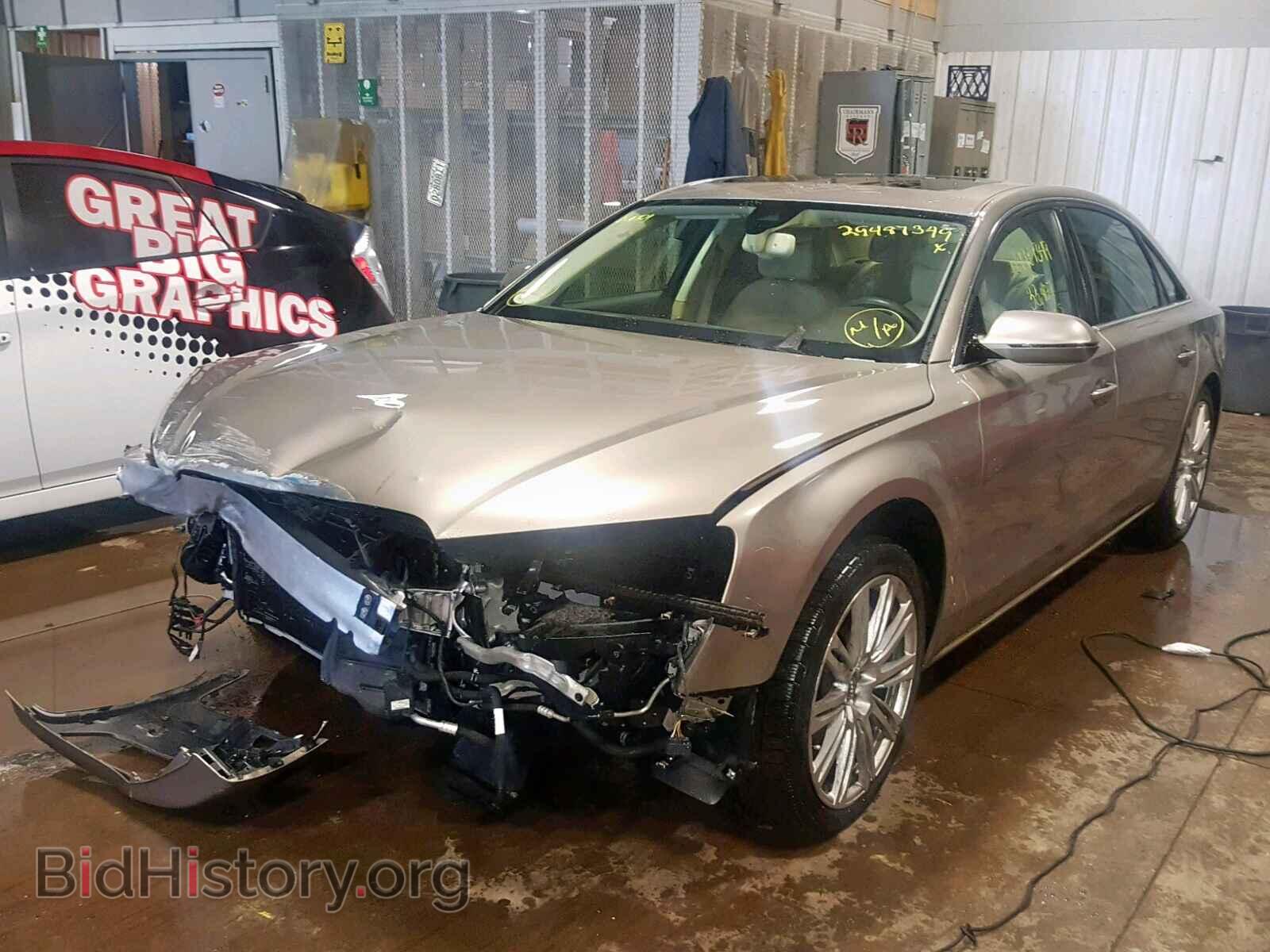 2012 AUDI A8 - VIN: WAURVAFDXCN012735 - Фото 2