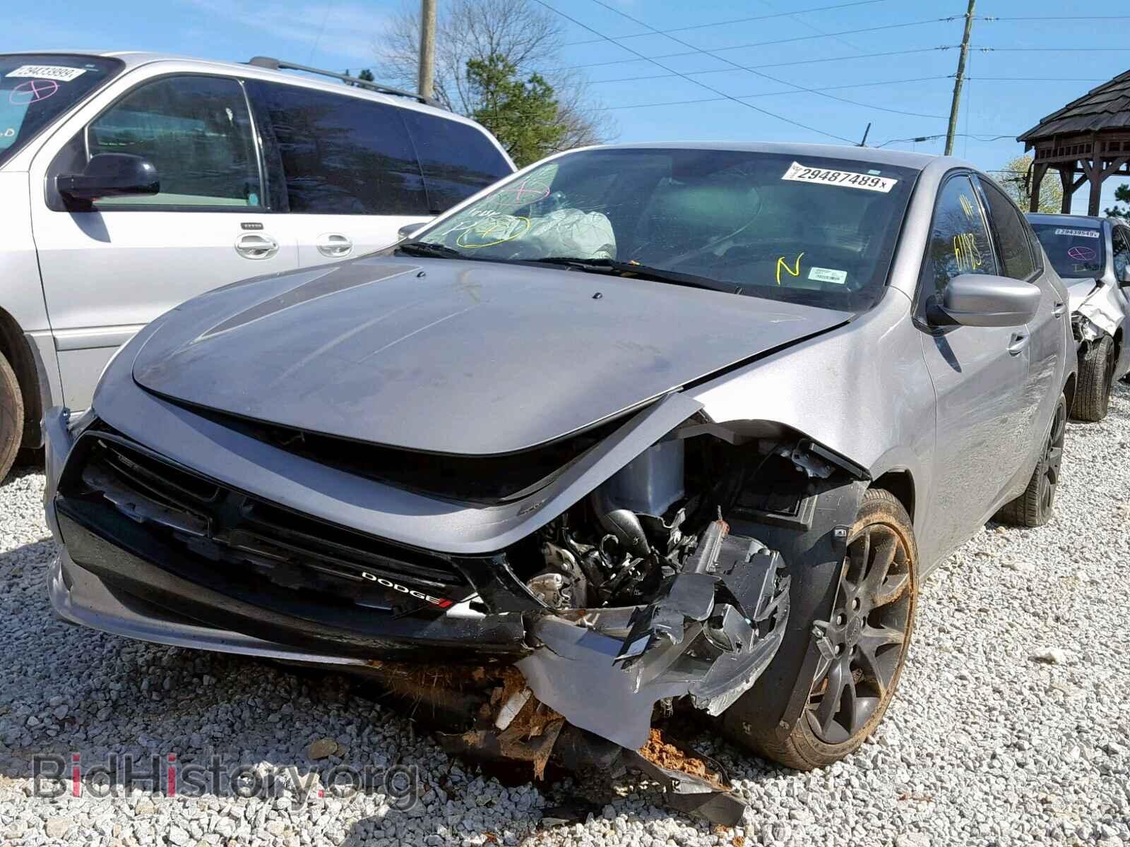2016 DODGE DART - VIN: 1C3CDFAA9GD577998 - Фото 2