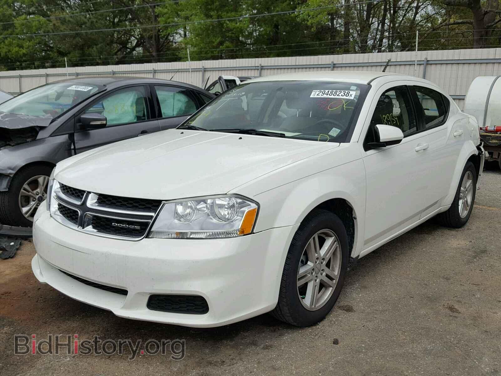 2011 DODGE AVENGER - VIN: 1B3BD1FBXBN513629 - Фото 2