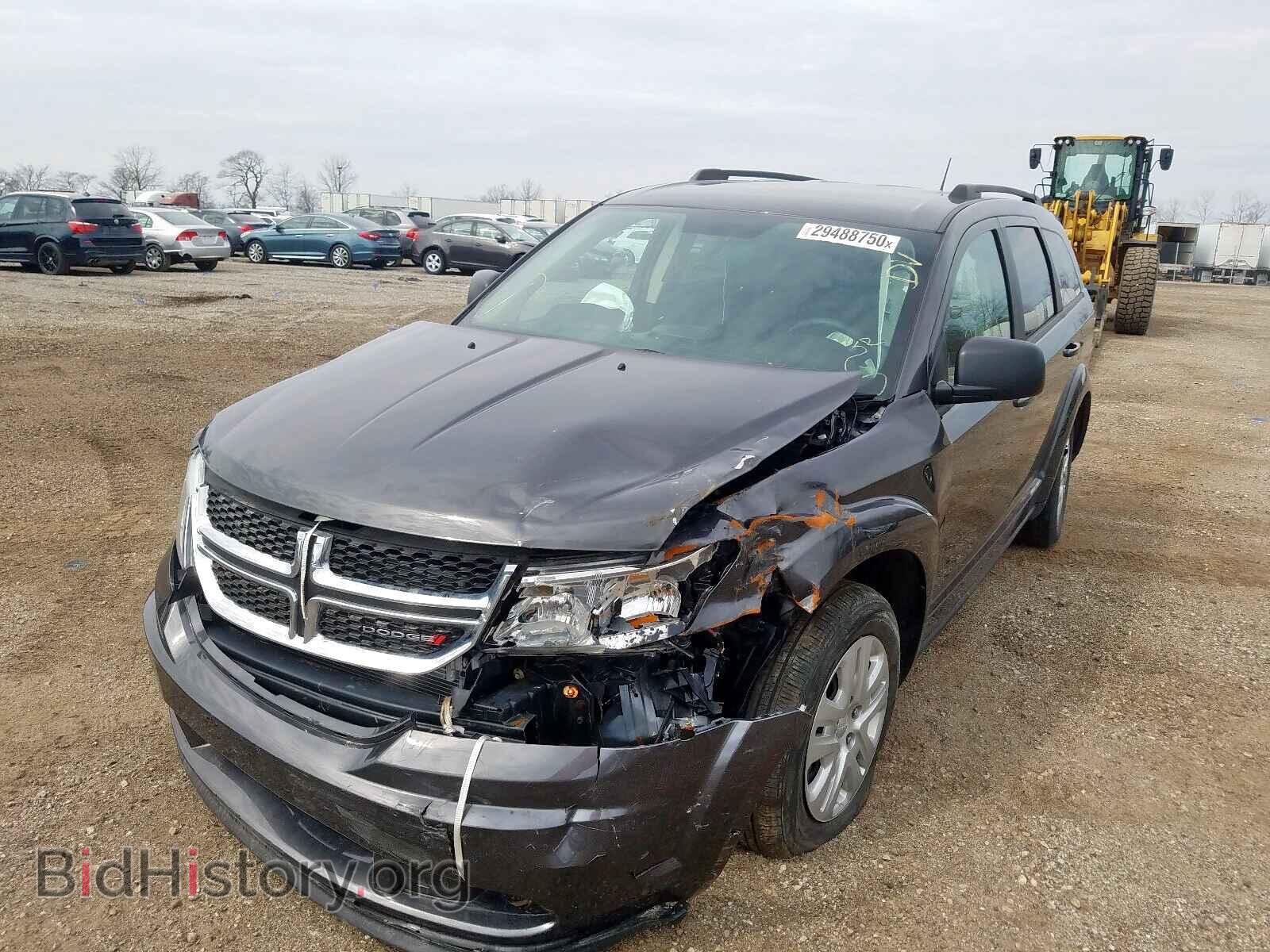 2018 DODGE JOURNEY - VIN: 3C4PDCAB0JT340192 - Фото 2