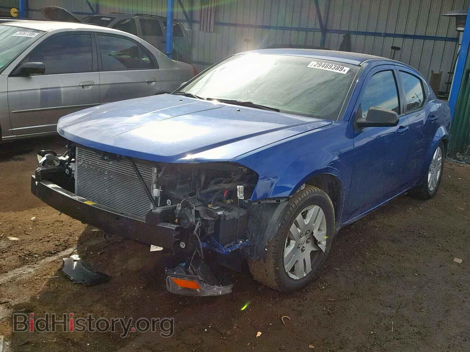 2014 DODGE AVENGER - VIN: 1C3CDZAG3EN174208 - Фото 2