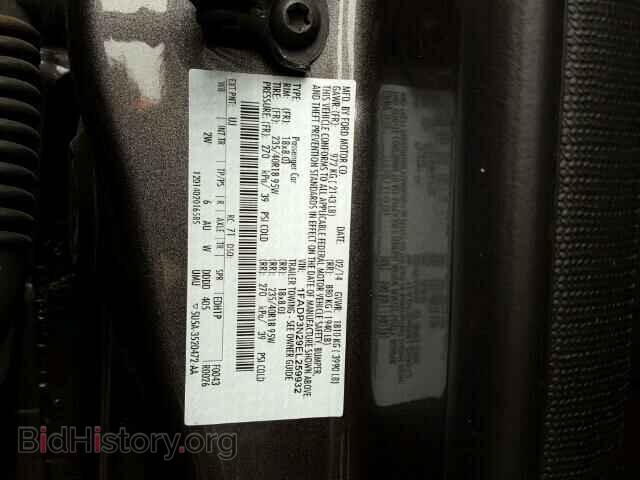 2014 FORD FOCUS - VIN: 1FADP3N29EL259932 - Фото 10