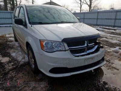 2011 Dodge CARAVAN Grand Cara, white — VIN 2D4RN4DG7BR706448, Copart