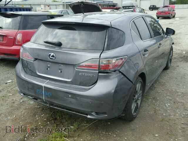 2013 LEXUS CT 200 - VIN: JTHKD5BH7D2143534 - Фото 4