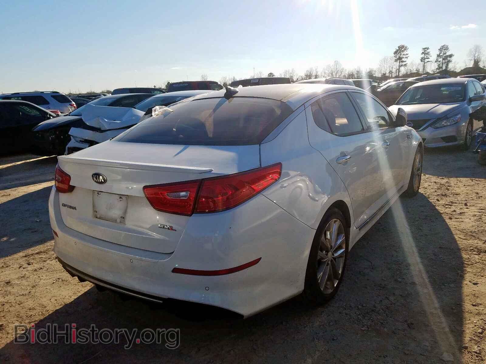 2015 KIA OPTIMA - VIN: 5XXGR4A62FG506869 - Photo 4