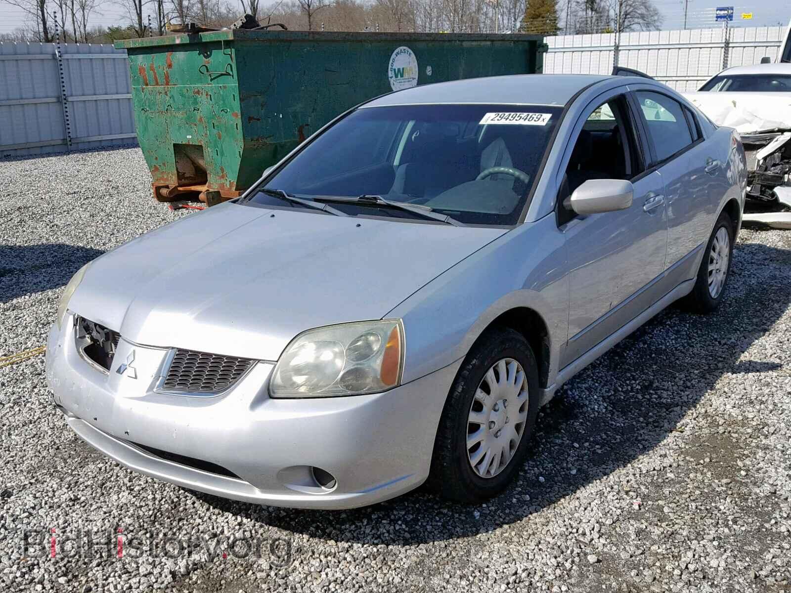 2004 MITSUBISHI GALANT - VIN: 4A3AB36FX4E100155 - Фото 2