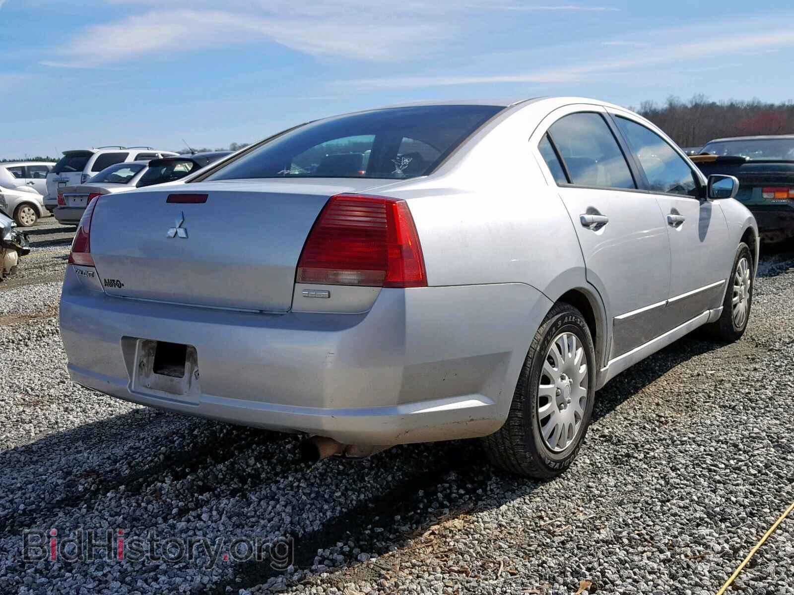 2004 MITSUBISHI GALANT - VIN: 4A3AB36FX4E100155 - Фото 4
