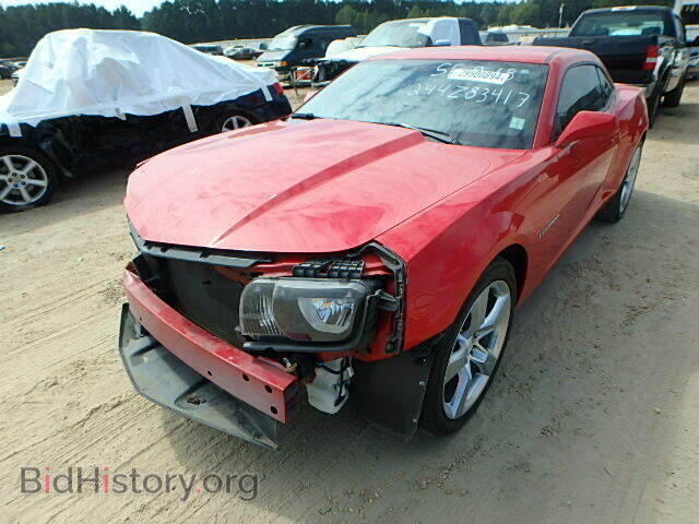 2012 CHEVROLET CAMARO - VIN: 2G1FA1E32C9156284 - Фото 2