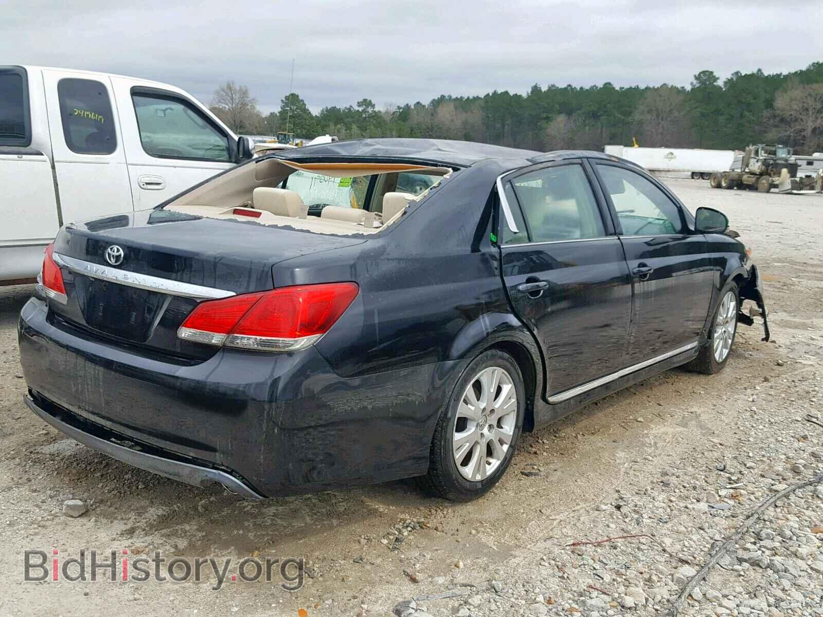 2011 TOYOTA AVALON - VIN: 4T1BK3DB2BU411648 - Фото 4