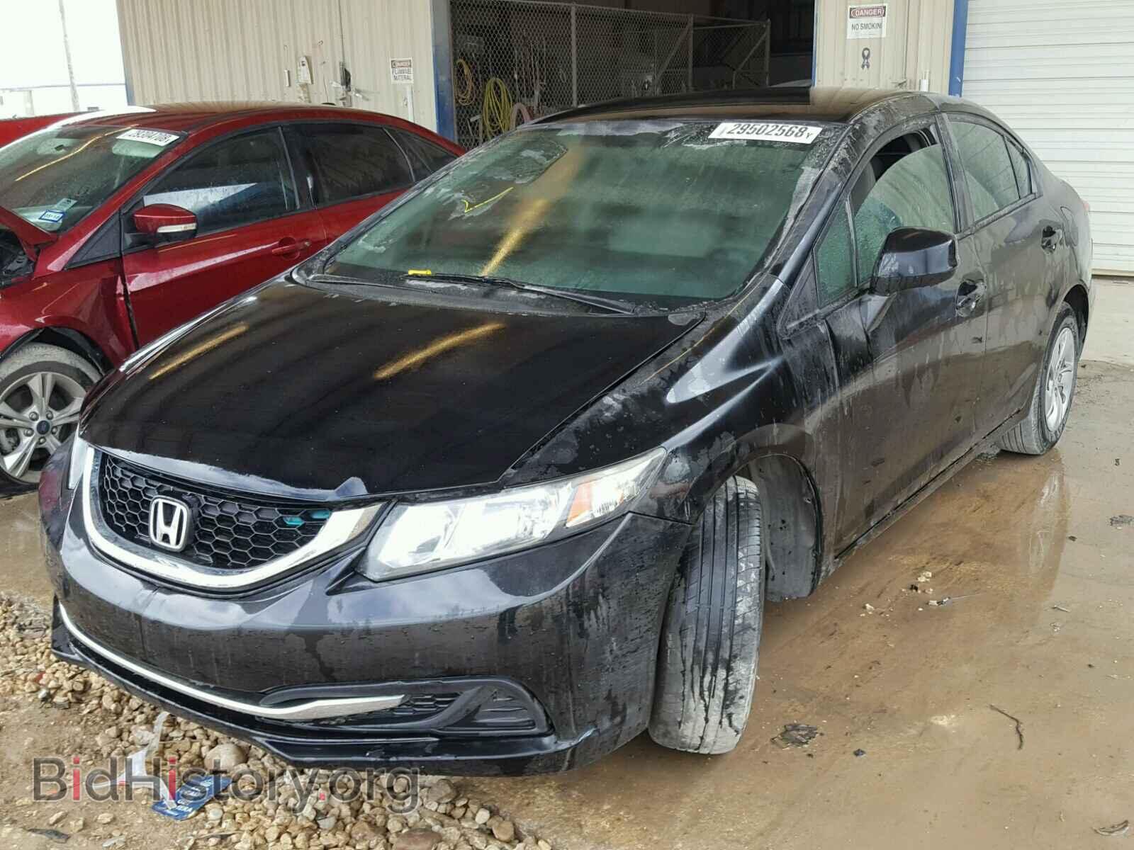 2013 HONDA CIVIC - VIN: 2HGFB2F5XDH516162 - Фото 2