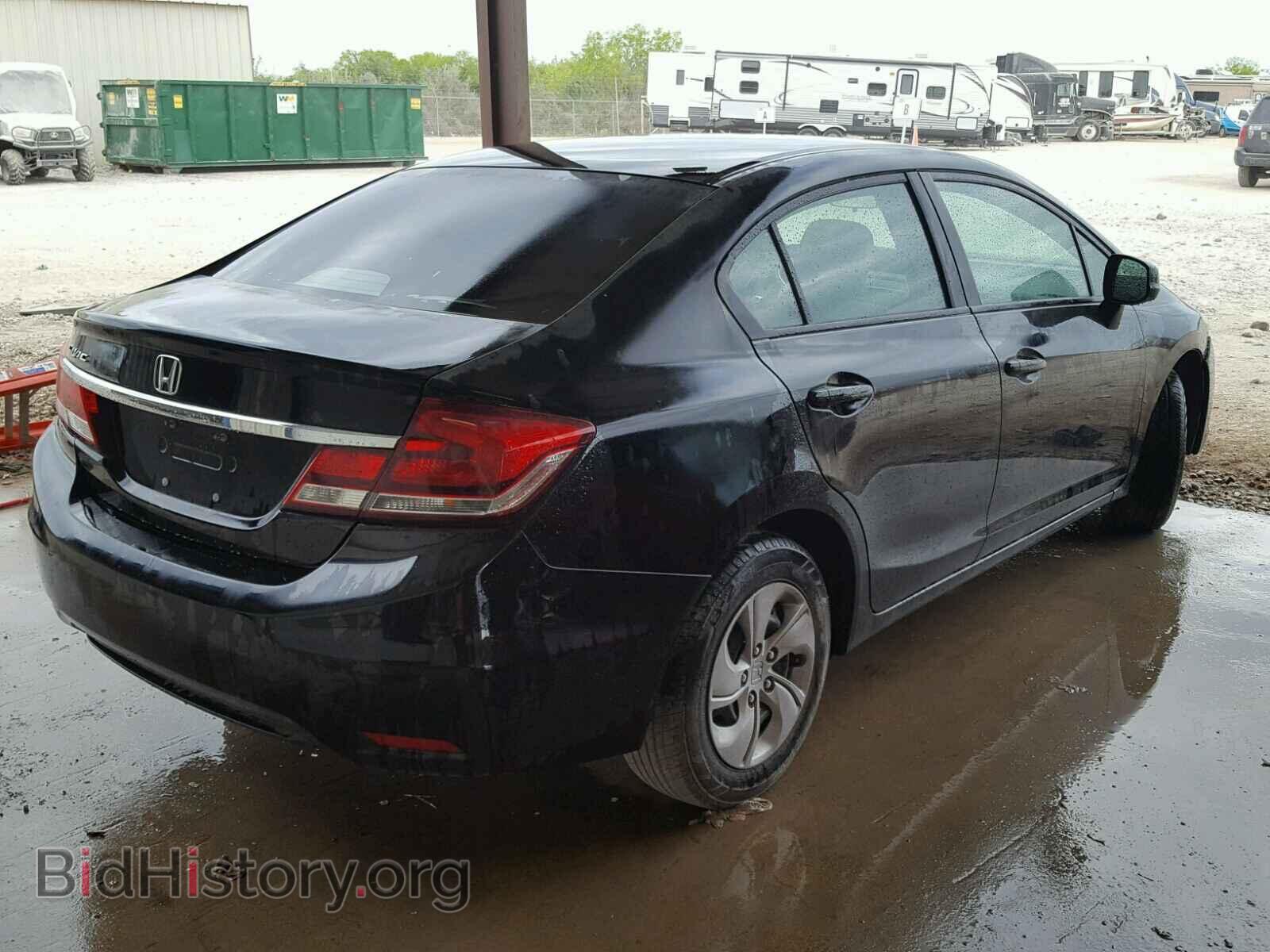 2013 HONDA CIVIC - VIN: 2HGFB2F5XDH516162 - Фото 4