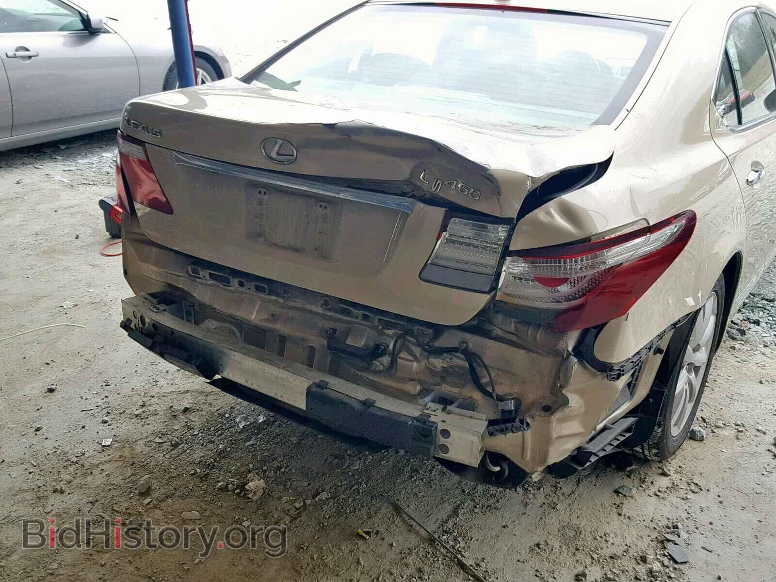 2007 LEXUS LS460 - VIN: JTHBL46F675003595 - Фото 9
