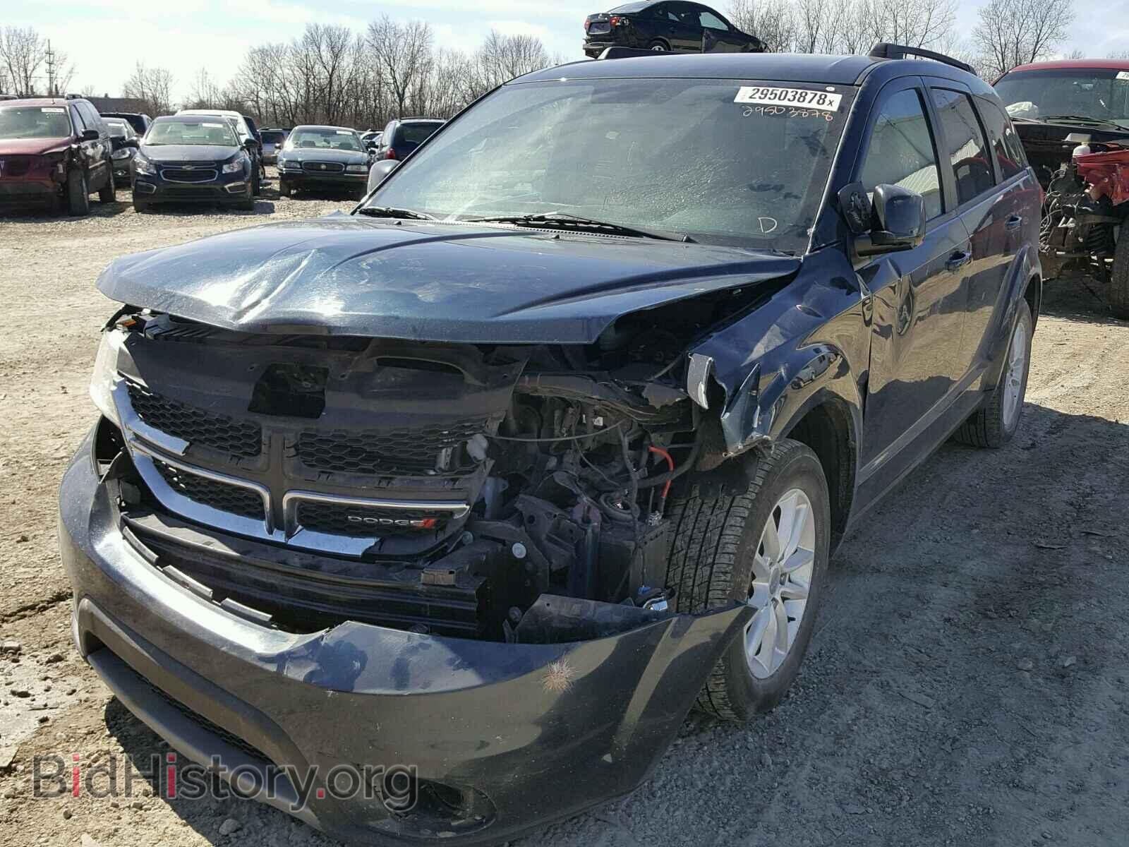 2015 DODGE JOURNEY - VIN: 3C4PDCBB3FT582786 - Фото 2