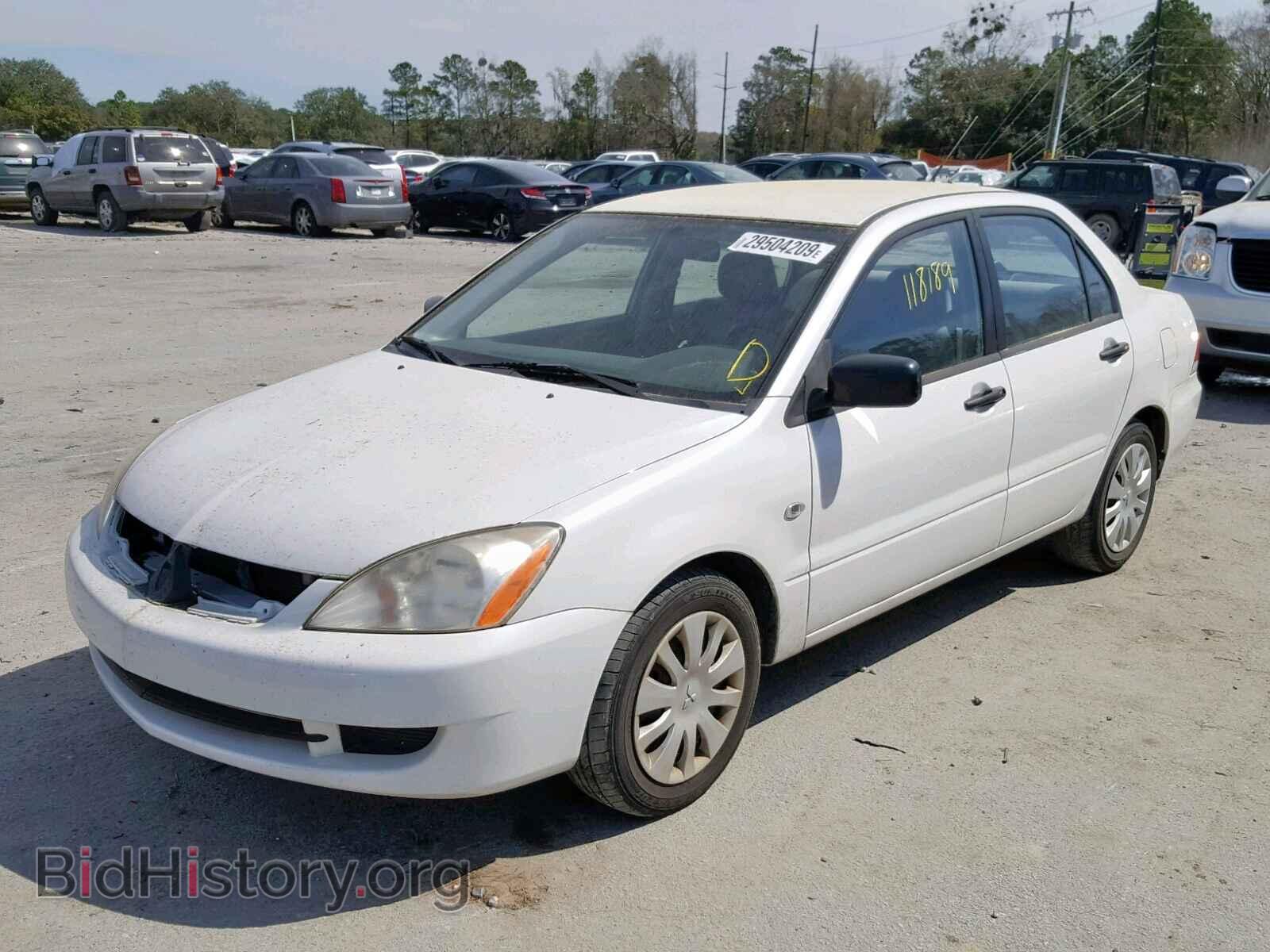 2007 MITSUBISHI LANCER - VIN: JA3AJ26E47U016588 - Фото 2