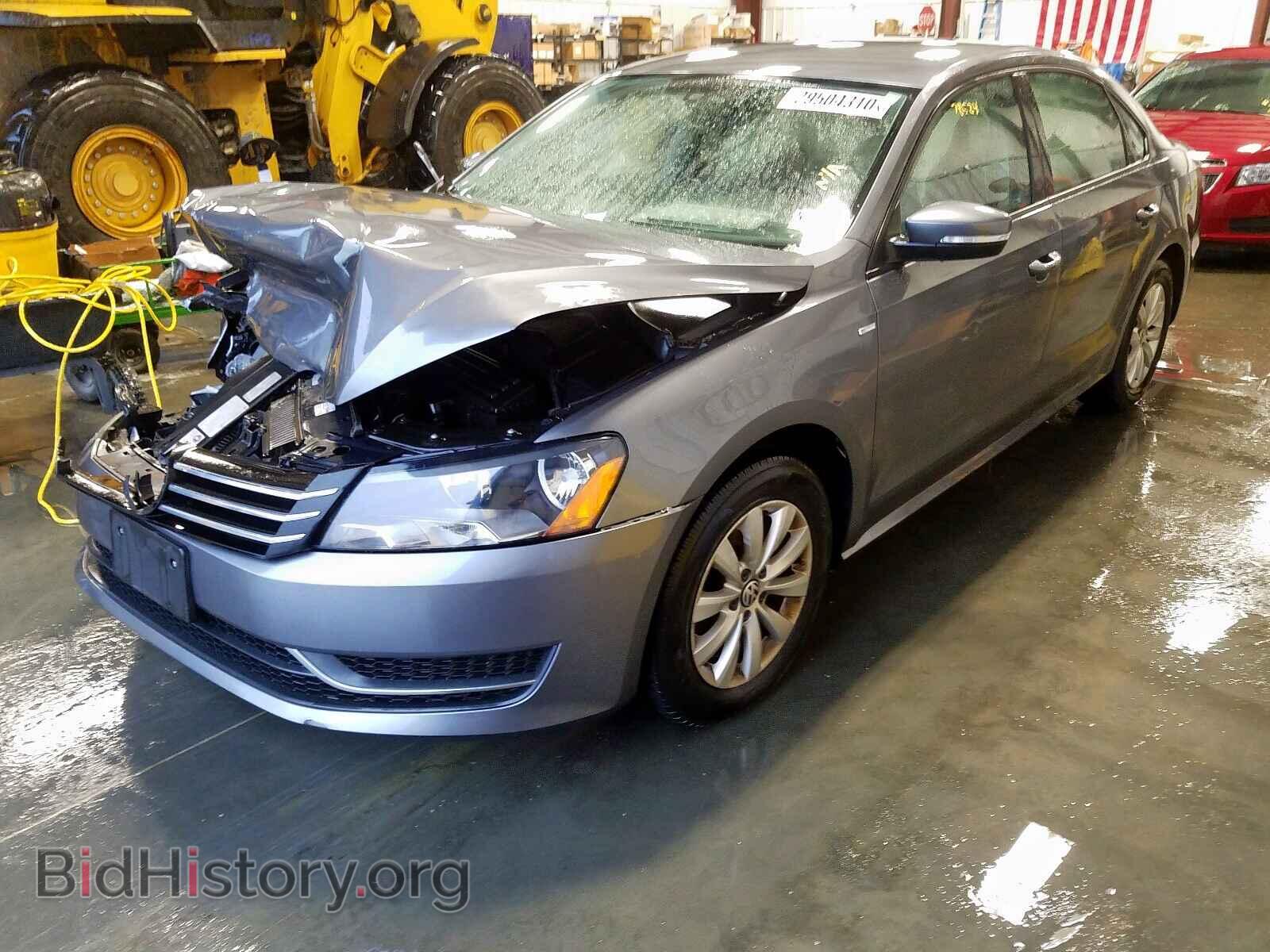 2014 VOLKSWAGEN PASSAT - VIN: 1VWAT7A37EC070384 - Фото 2