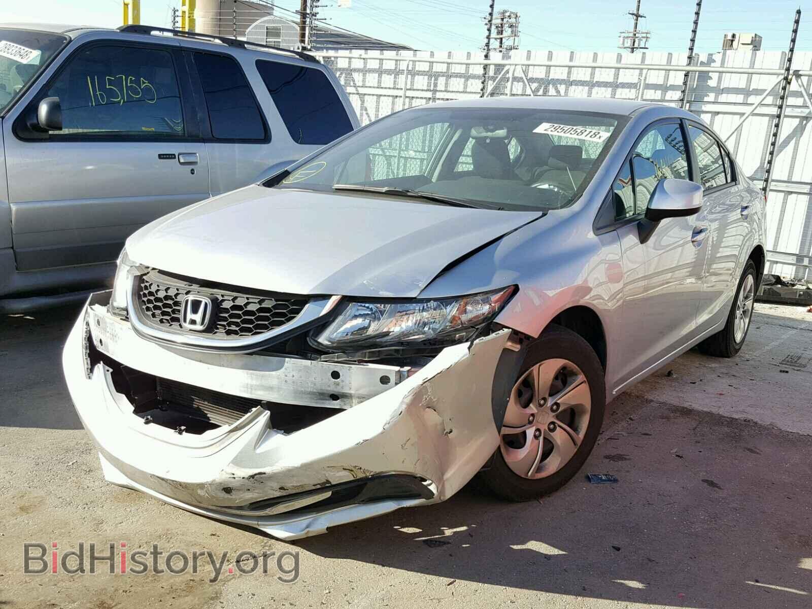 2013 HONDA CIVIC - VIN: 19XFB2F5XDE273205 - Фото 2