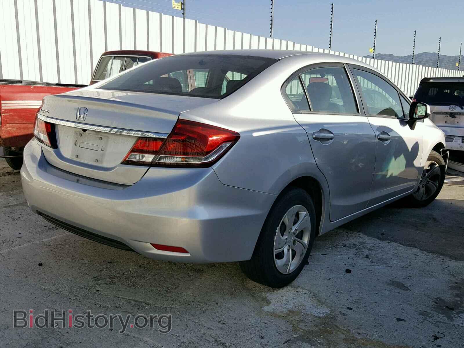 2013 HONDA CIVIC - VIN: 19XFB2F5XDE273205 - Фото 4