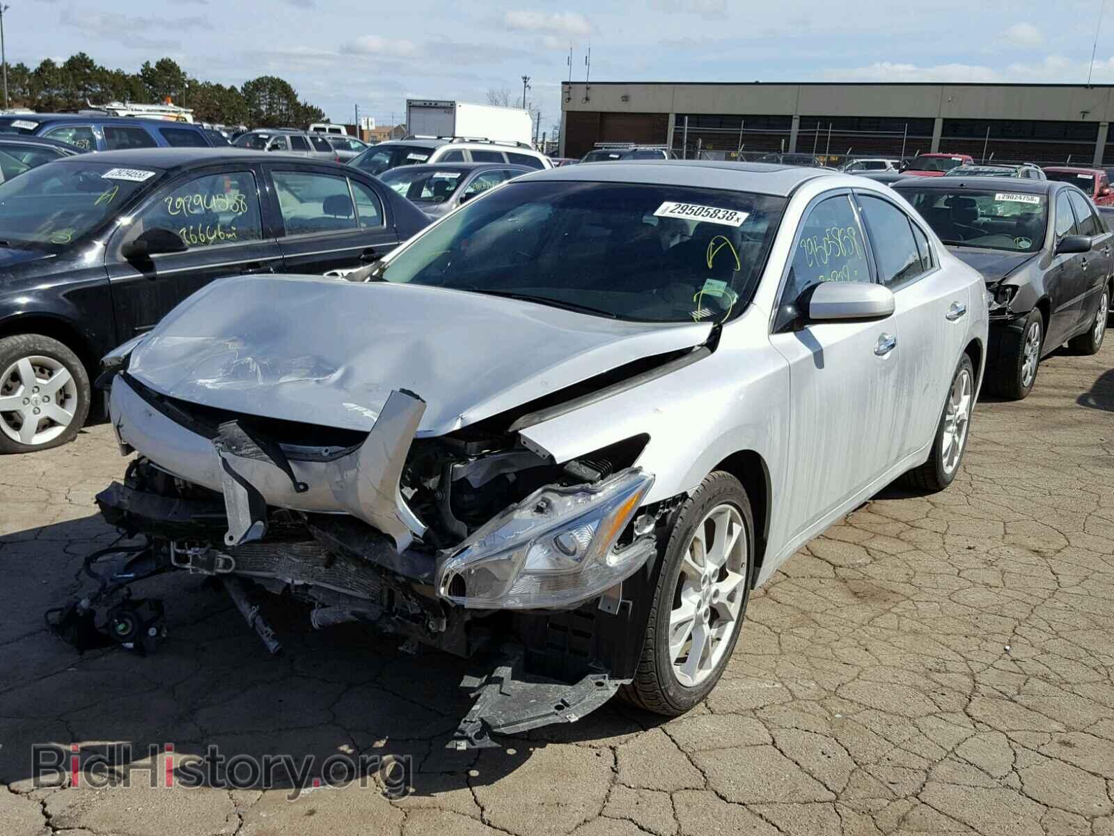 2014 NISSAN MAXIMA S - VIN: 1N4AA5AP7EC450105 - Фото 2