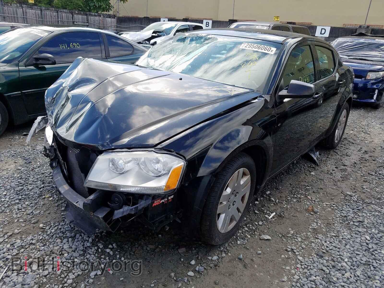 2014 DODGE AVENGER - VIN: 1C3CDZAB9EN190692 - Фото 2