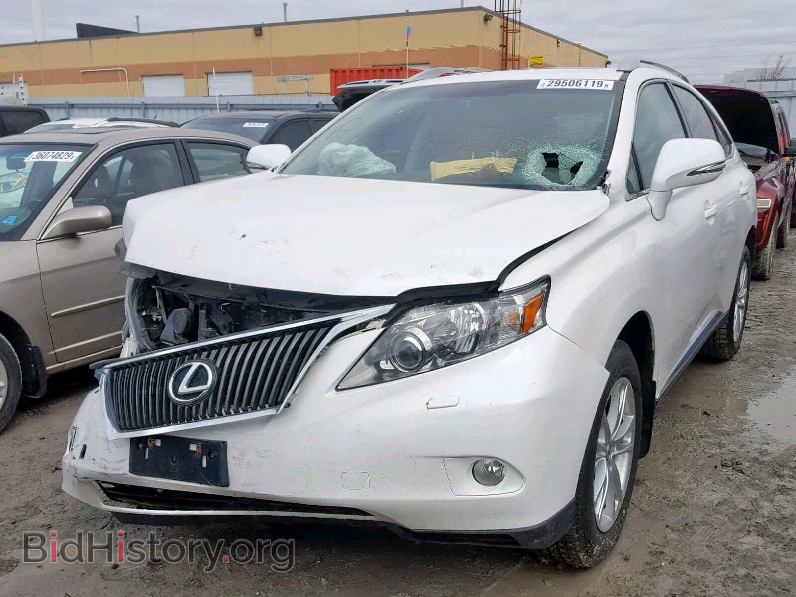 2012 LEXUS RX 350 - VIN: 2T2BK1BA3CC136031 - Фото 2