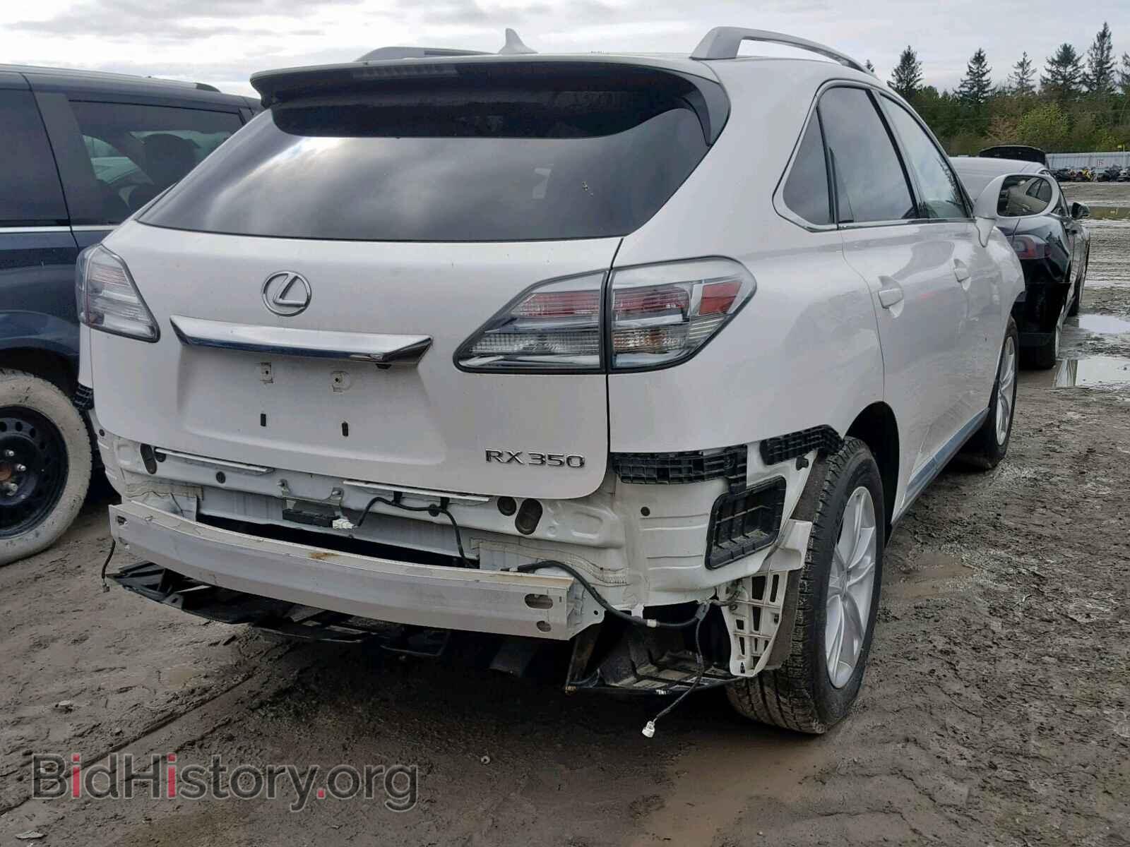 2012 LEXUS RX 350 - VIN: 2T2BK1BA3CC136031 - Фото 4