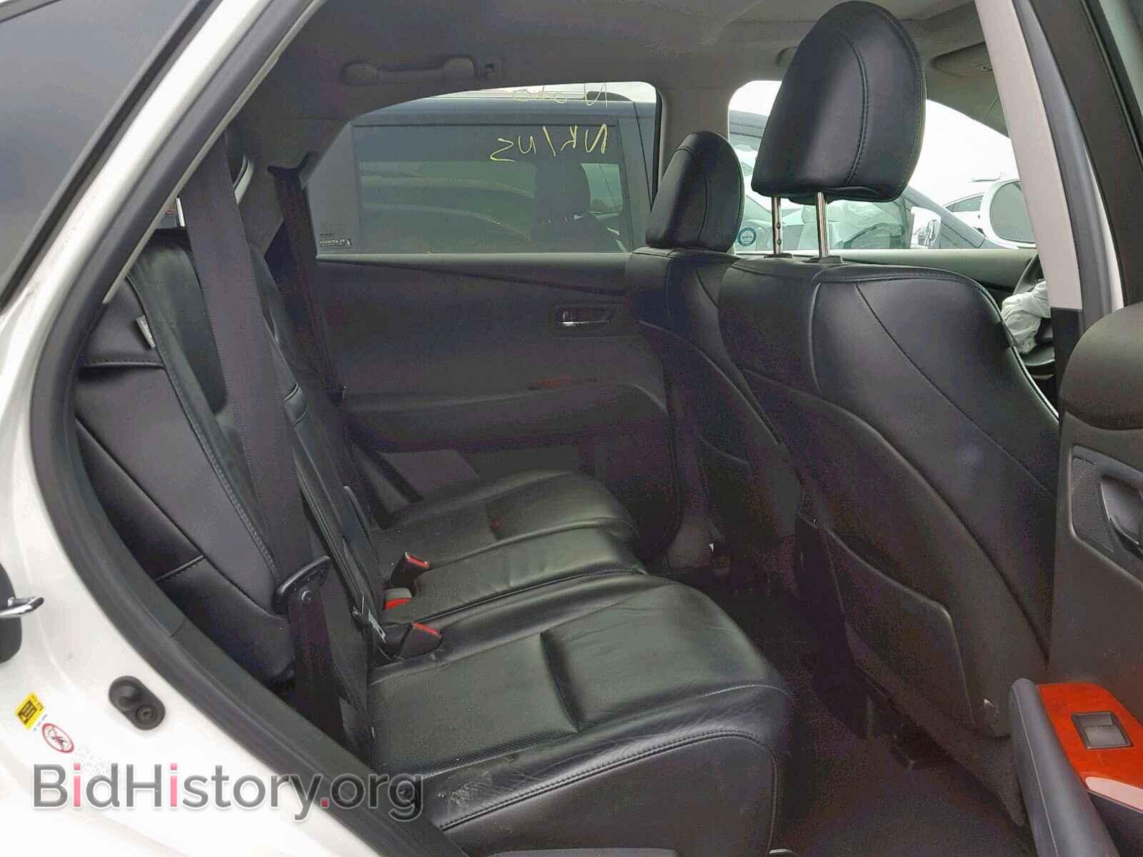2012 LEXUS RX 350 - VIN: 2T2BK1BA3CC136031 - Фото 6