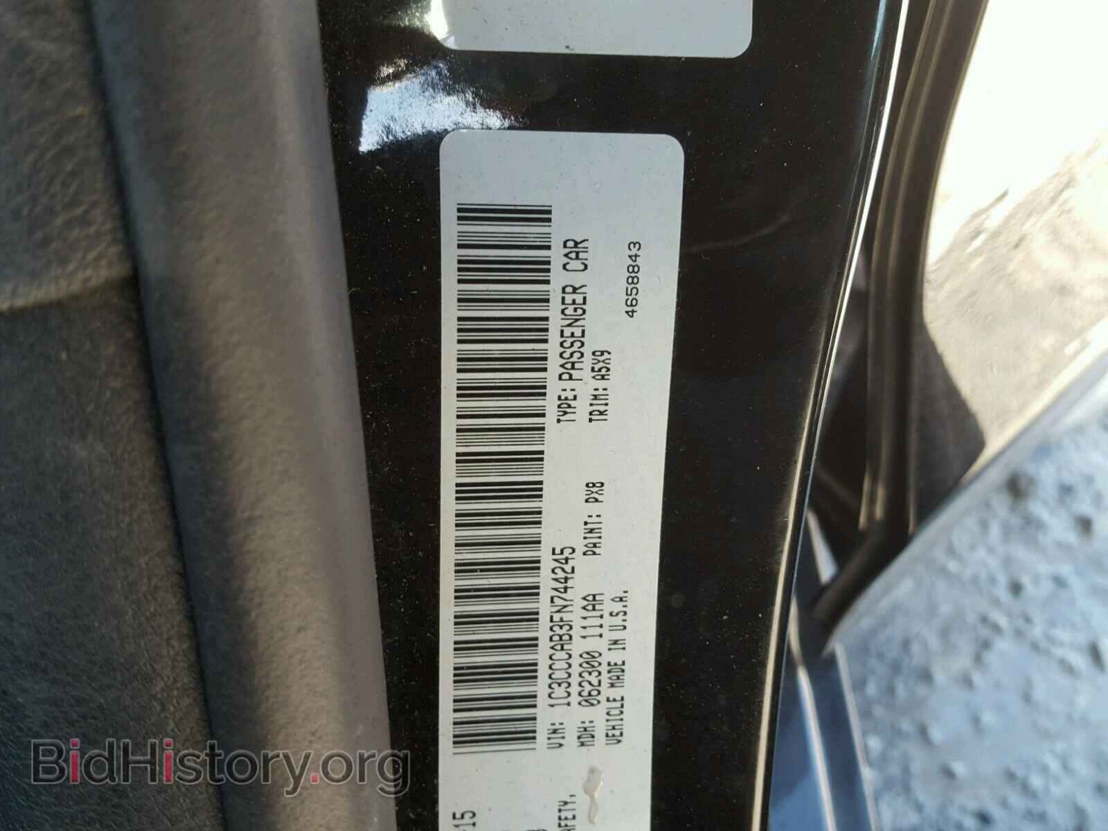 2015 CHRYSLER 200 - VIN: 1C3CCCAB3FN744245 - Photo 10