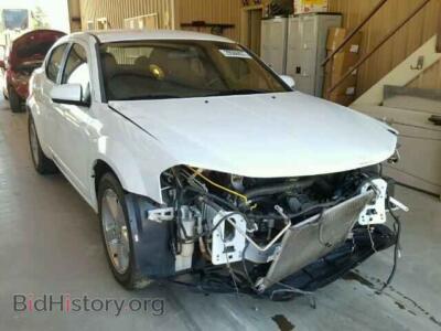 2011 Dodge AVENGER AVENGER MA, white — VIN 1B3BD1FB3BN556855, Copart