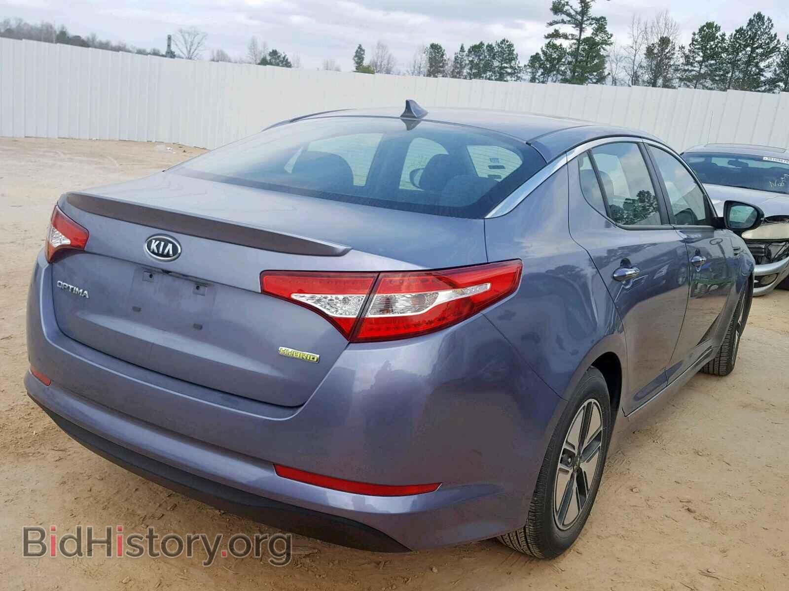 2012 KIA OPTIMA HYB - VIN: KNAGM4AD5C5018347 - Фото 4