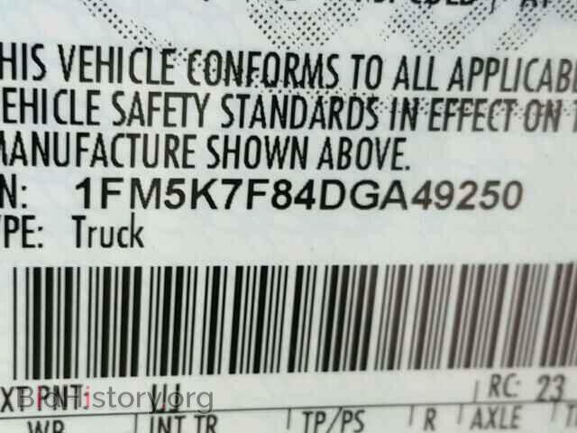 2013 FORD EXPLORER - VIN: 1FM5K7F84DGA49250 - Photo 10