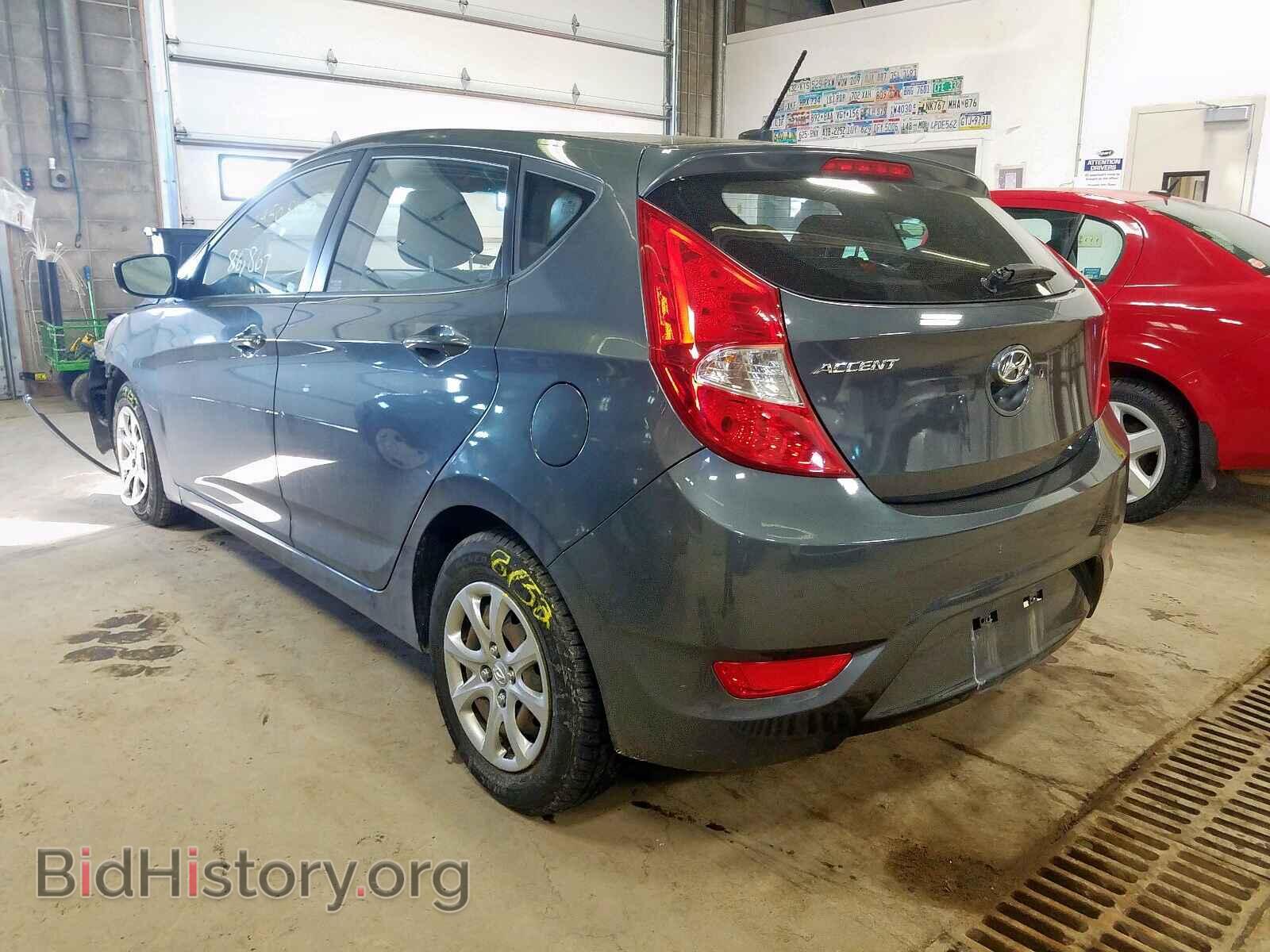 2013 HYUNDAI ACCENT - VIN: KMHCT5AE6DU068583 - Фото 3