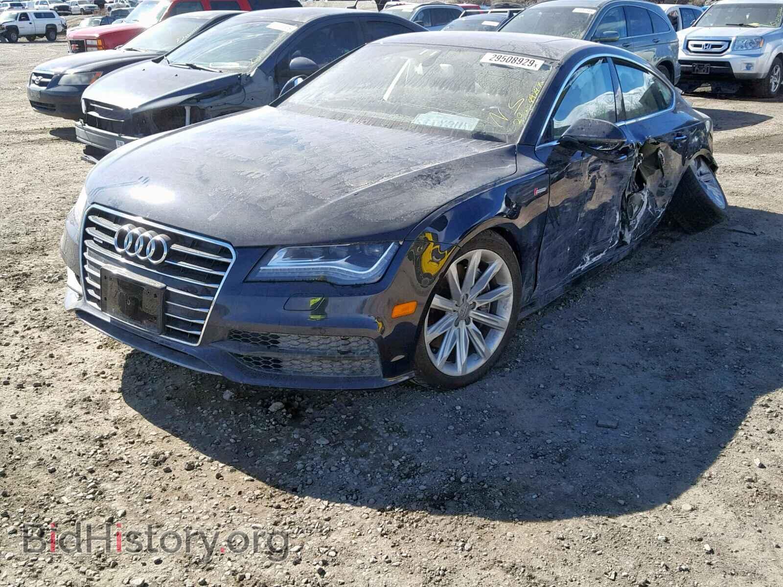 2012 AUDI A7 - VIN: WAUSGAFC2CN005152 - Фото 2