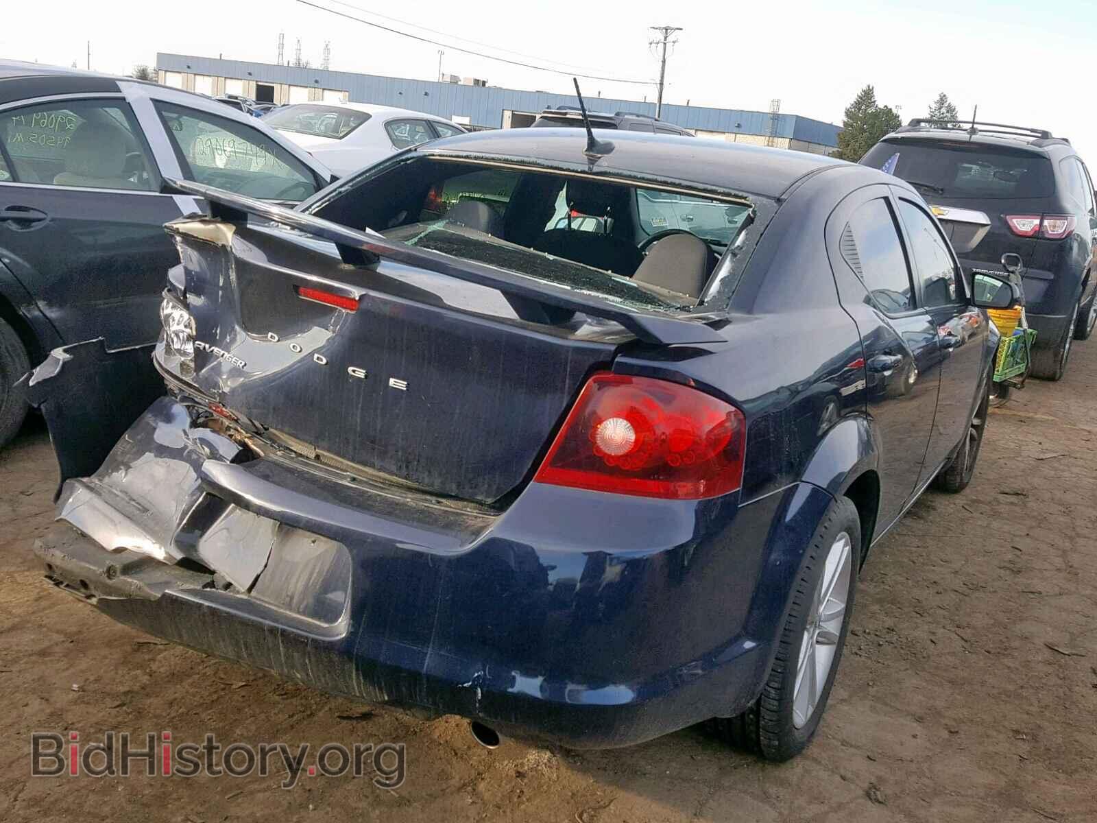 2012 DODGE AVENGER - VIN: 1C3CDZEG8CN112522 - Фото 4