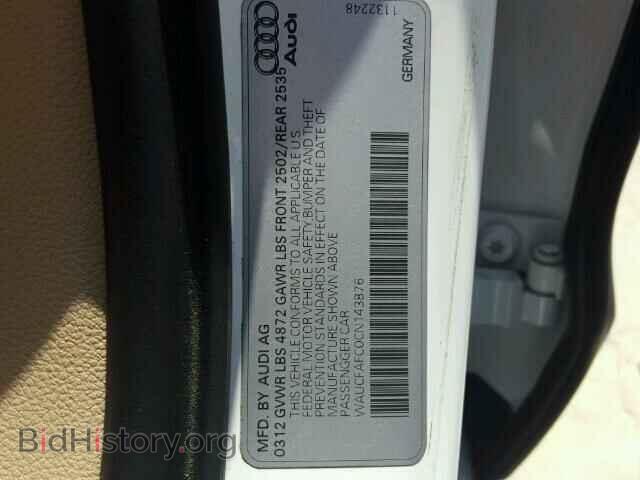 2012 AUDI A6 - VIN: WAUCFAFC0CN143876 - Photo 10