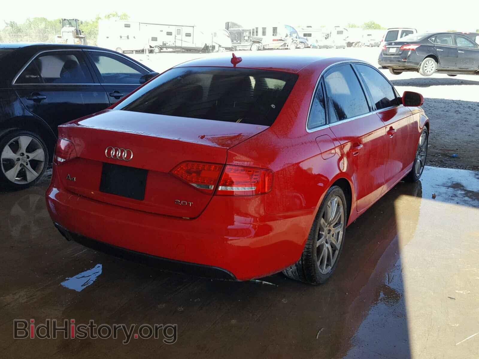 2010 AUDI A4 - VIN: WAUEFAFL3AN034043 - Фото 4