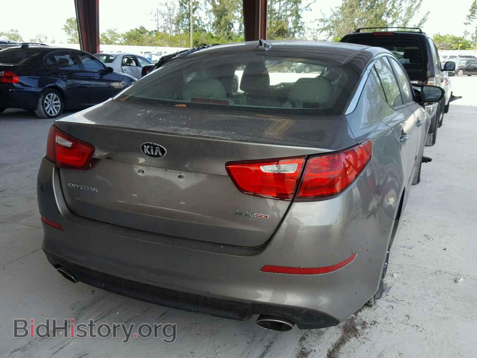 2015 KIA OPTIMA - VIN: 5XXGN4A75FG444839 - Photo 4