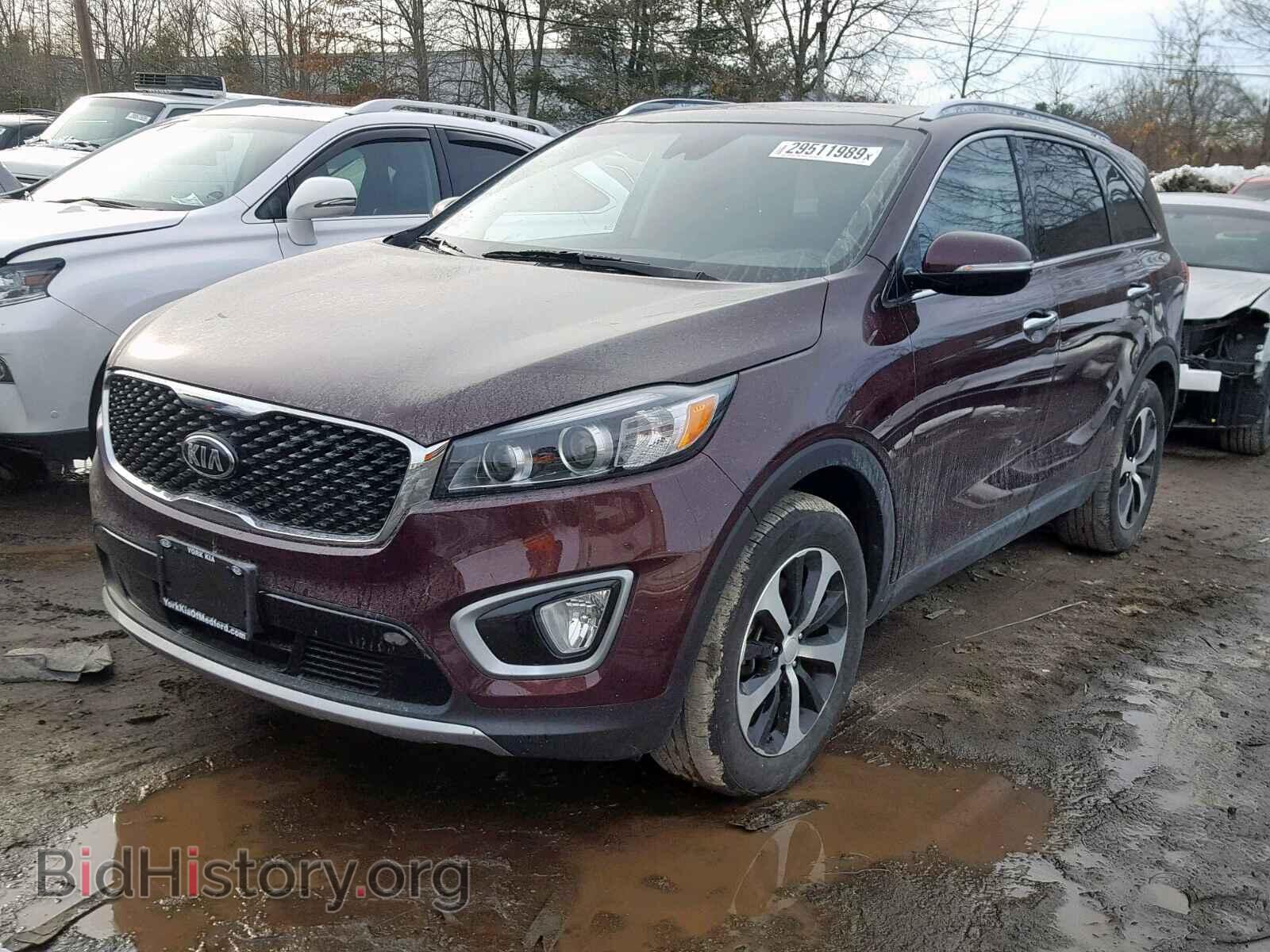 2017 KIA SORENTO EX - VIN: 5XYPH4A59HG224009 - Фото 2