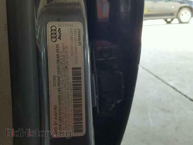 2004 AUDI A6 - VIN: WAULT64B04N021486 - Фото 10